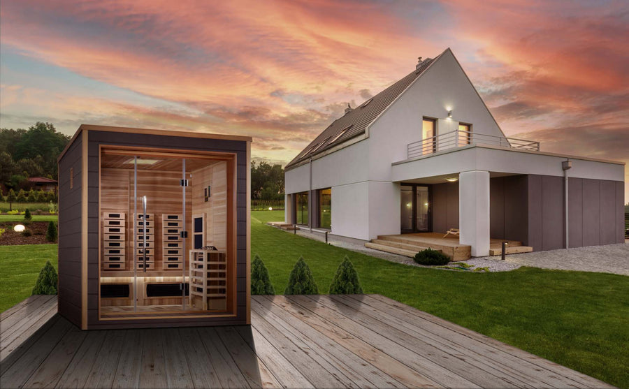 3 Person Hybrid Outdoor Sauna