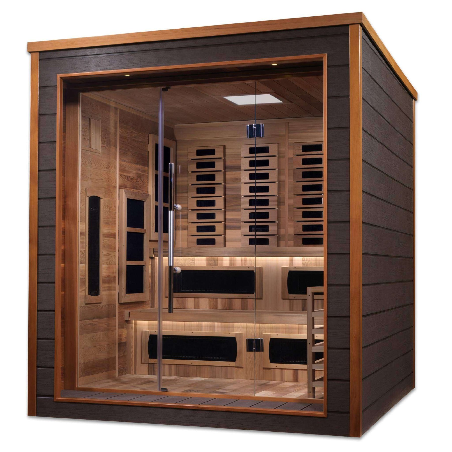 6 Person Hybrid Outdoor Sauna