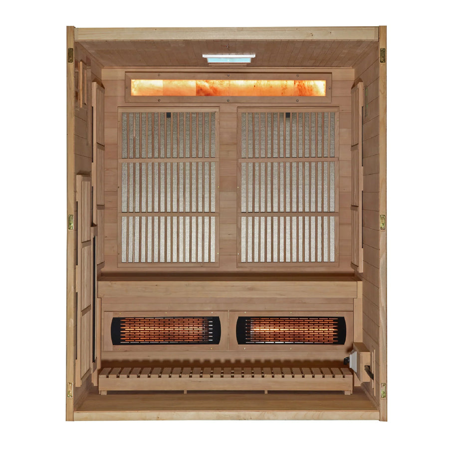 3 Person Hybrid Indoor Sauna