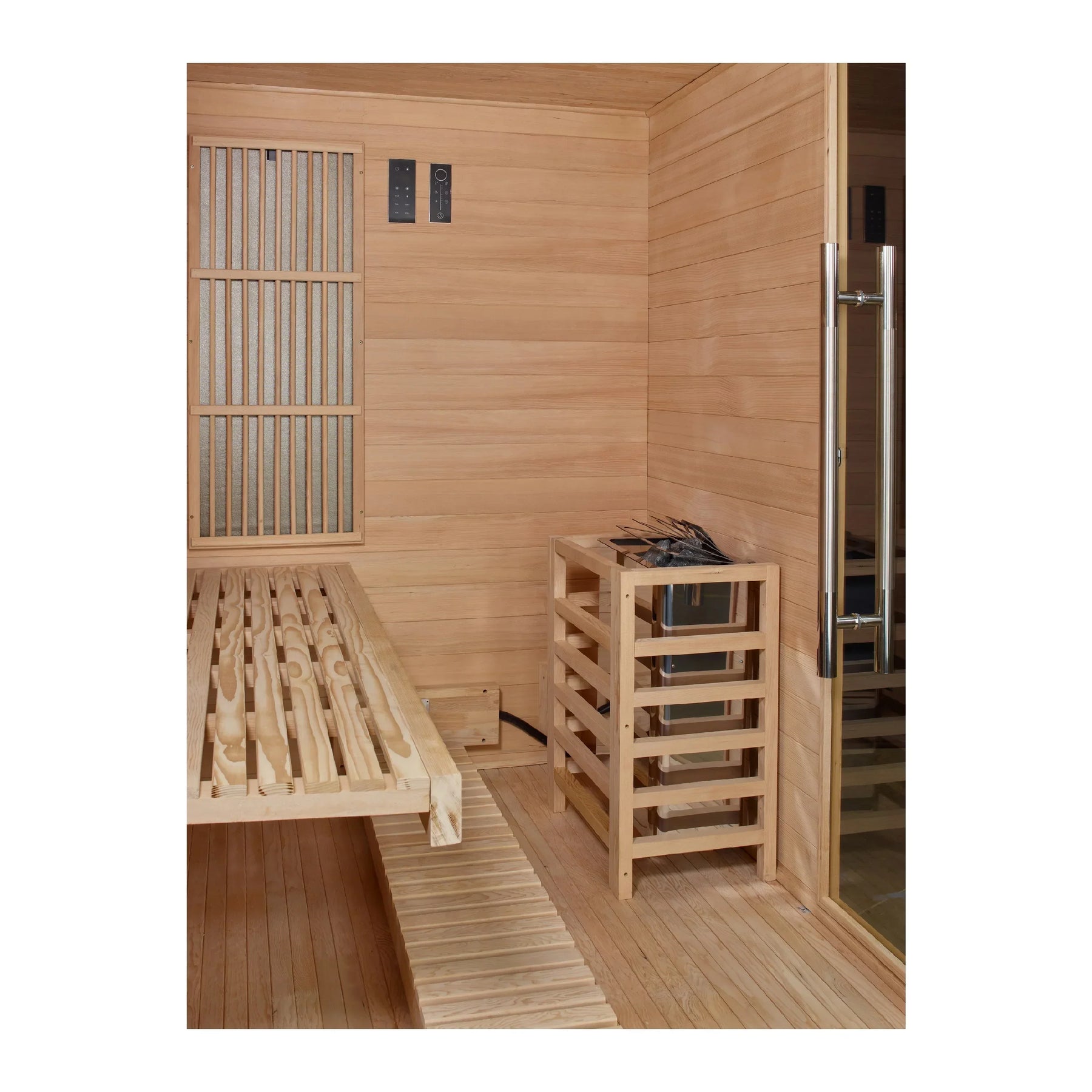 3 Person Hybrid Indoor Sauna