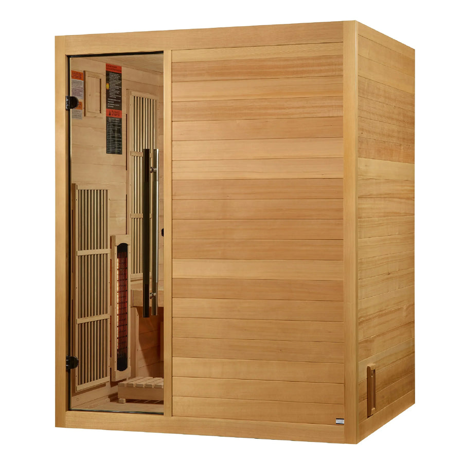3 Person Hybrid Indoor Sauna