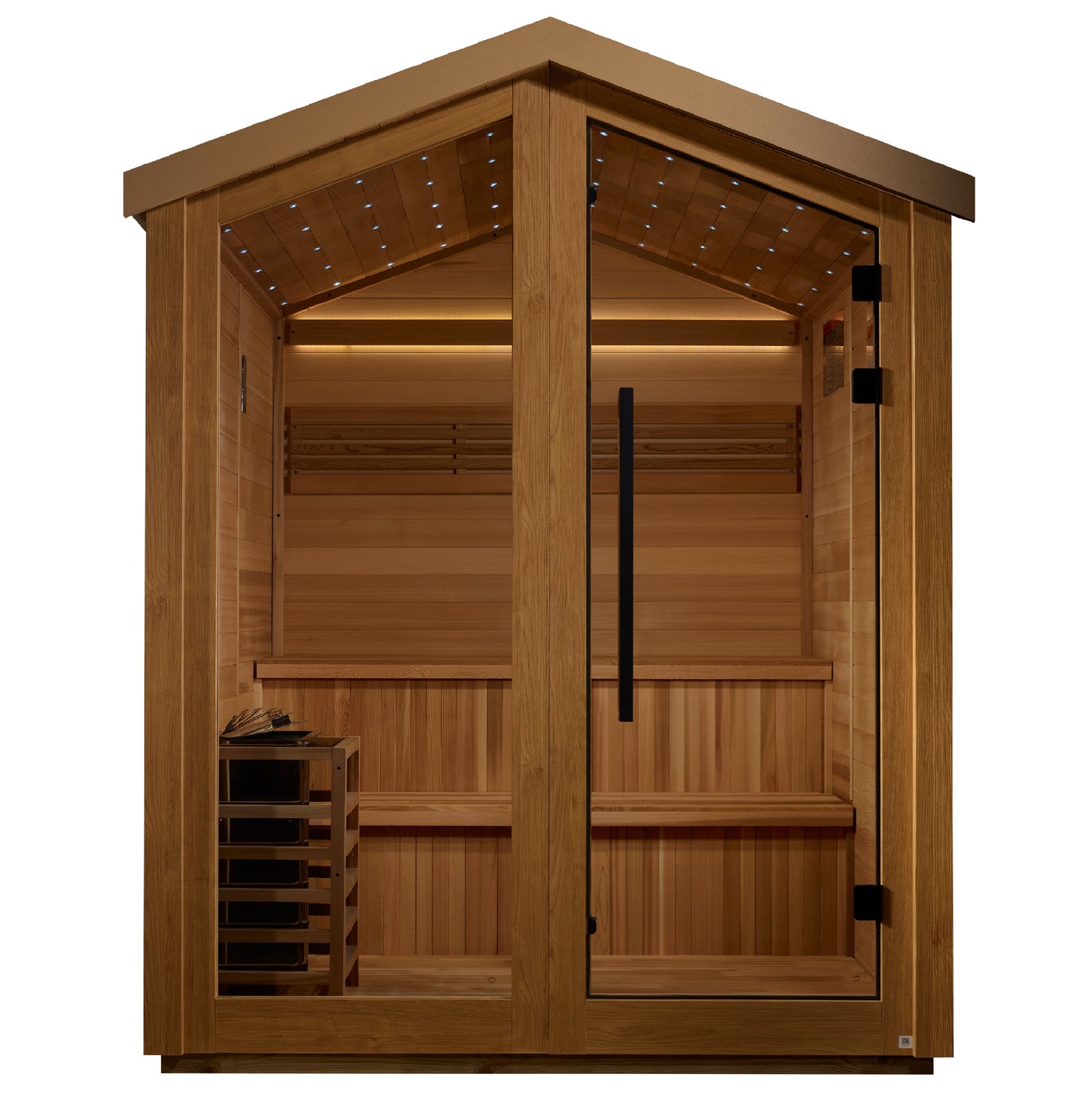 6 person outdoor traditional sauna