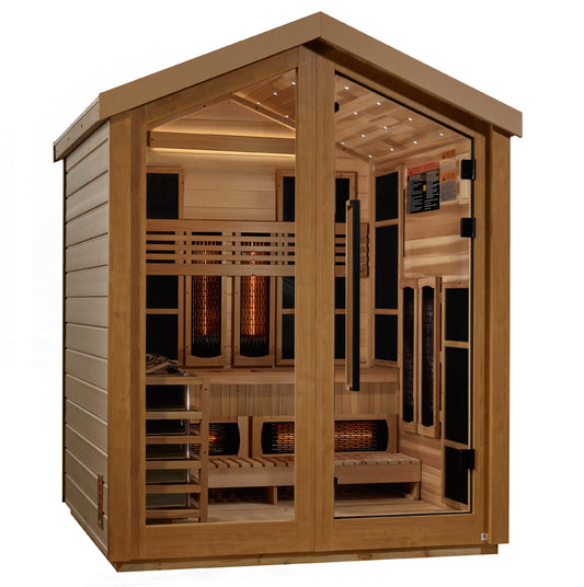 3 person Hybrid outdoor sauna