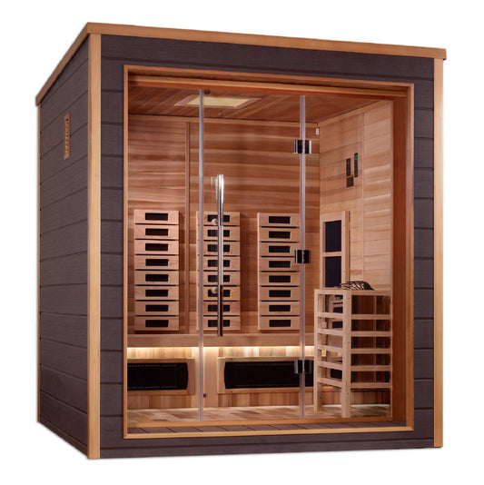 3 Person Hybrid Outdoor Sauna