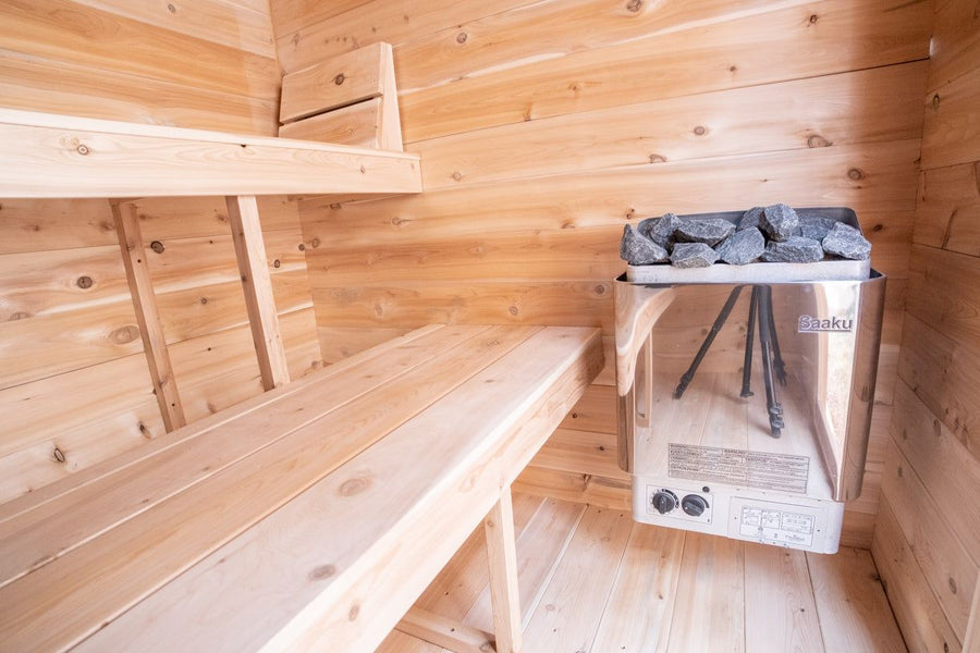 3 person cabin sauna