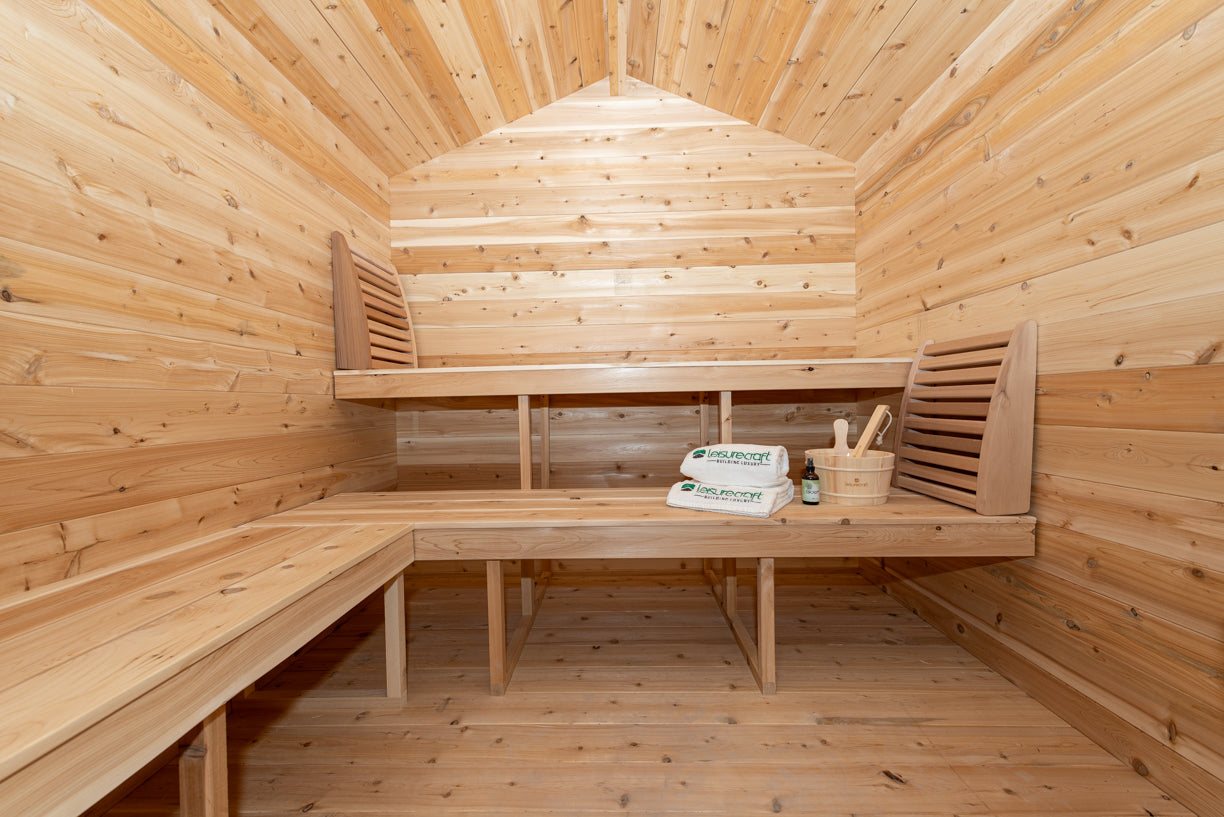 6 person cabin sauna