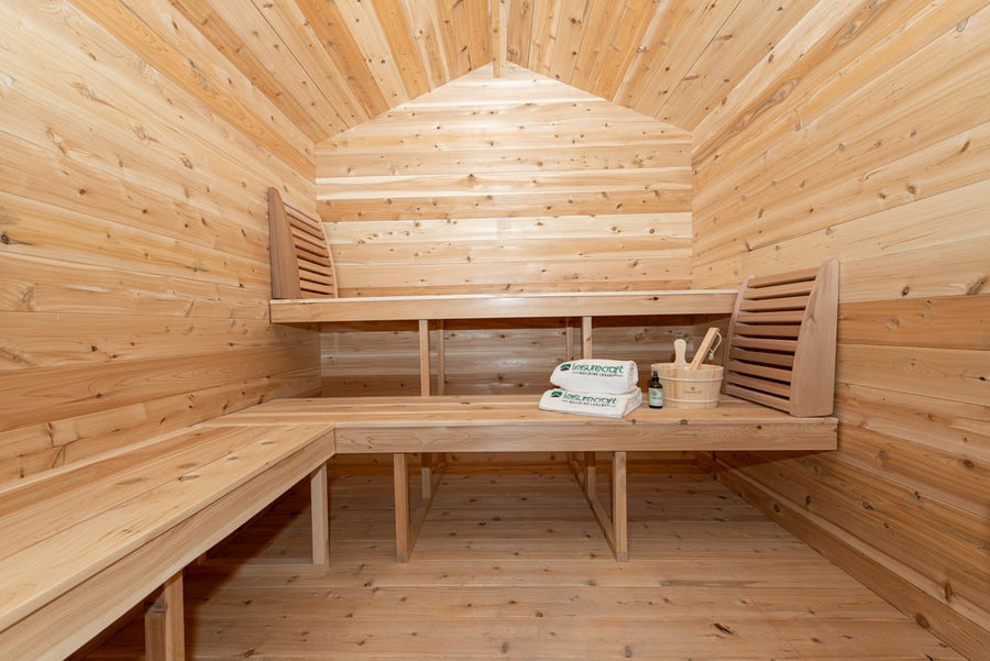 6 person cabin sauna