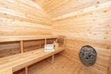 6 person cabin sauna