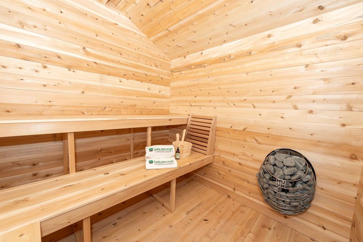 6 person cabin sauna