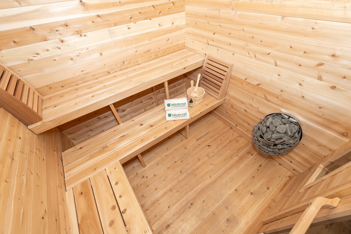 6 person cabin sauna
