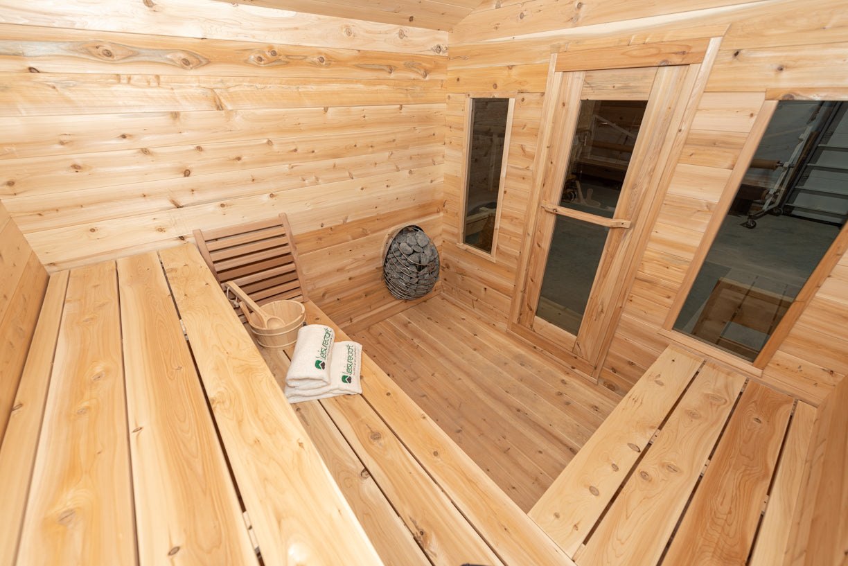 6 person cabin sauna