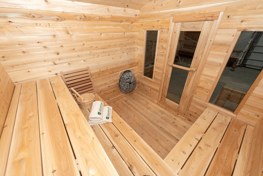 6 person cabin sauna