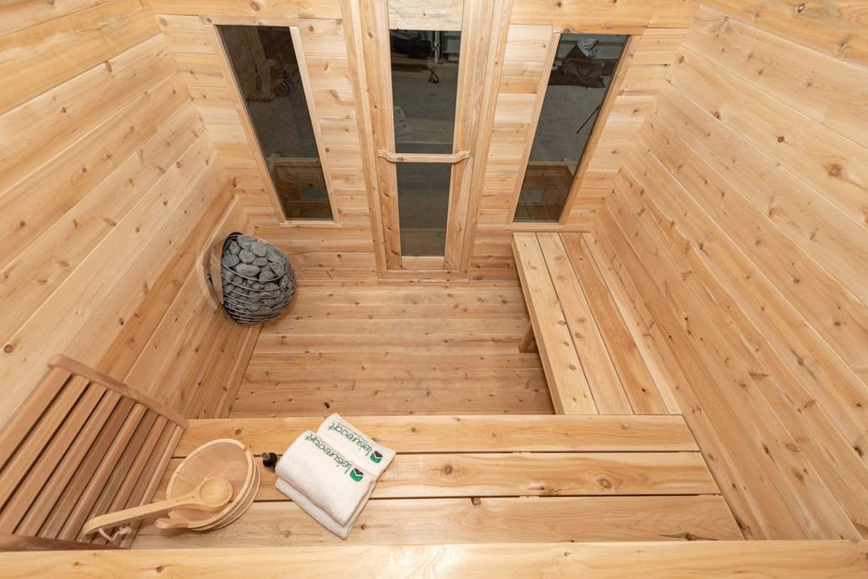6 person cabin sauna