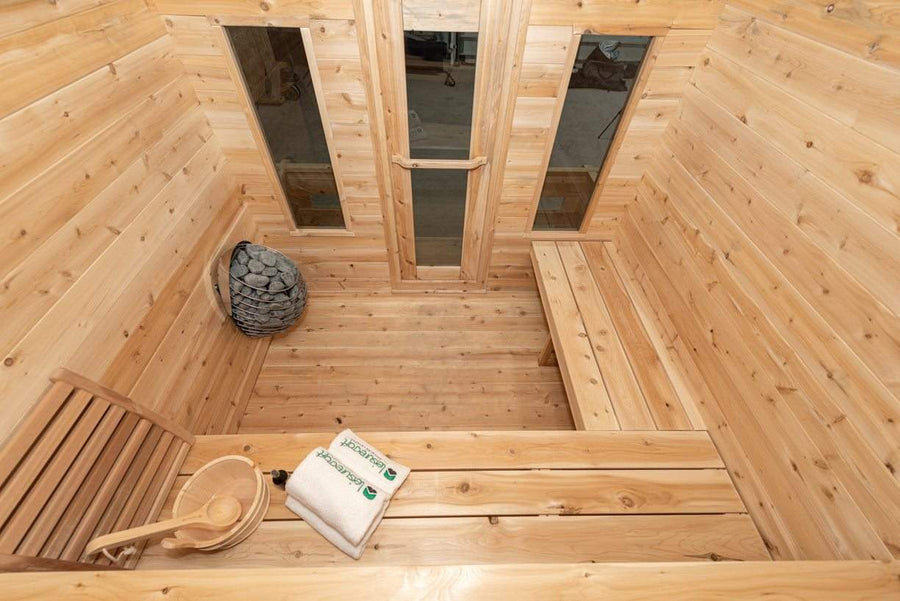 6 person cabin sauna