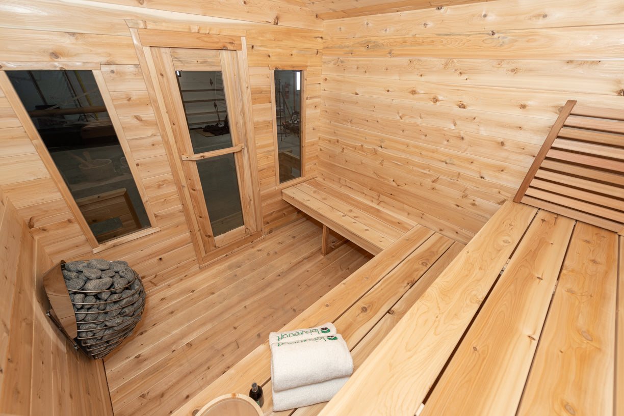 6 person cabin sauna