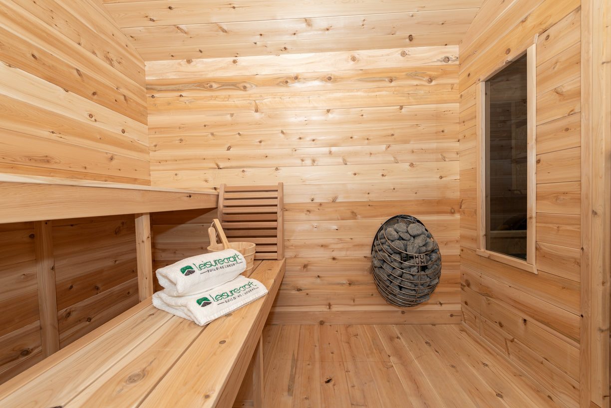 6 person cabin sauna