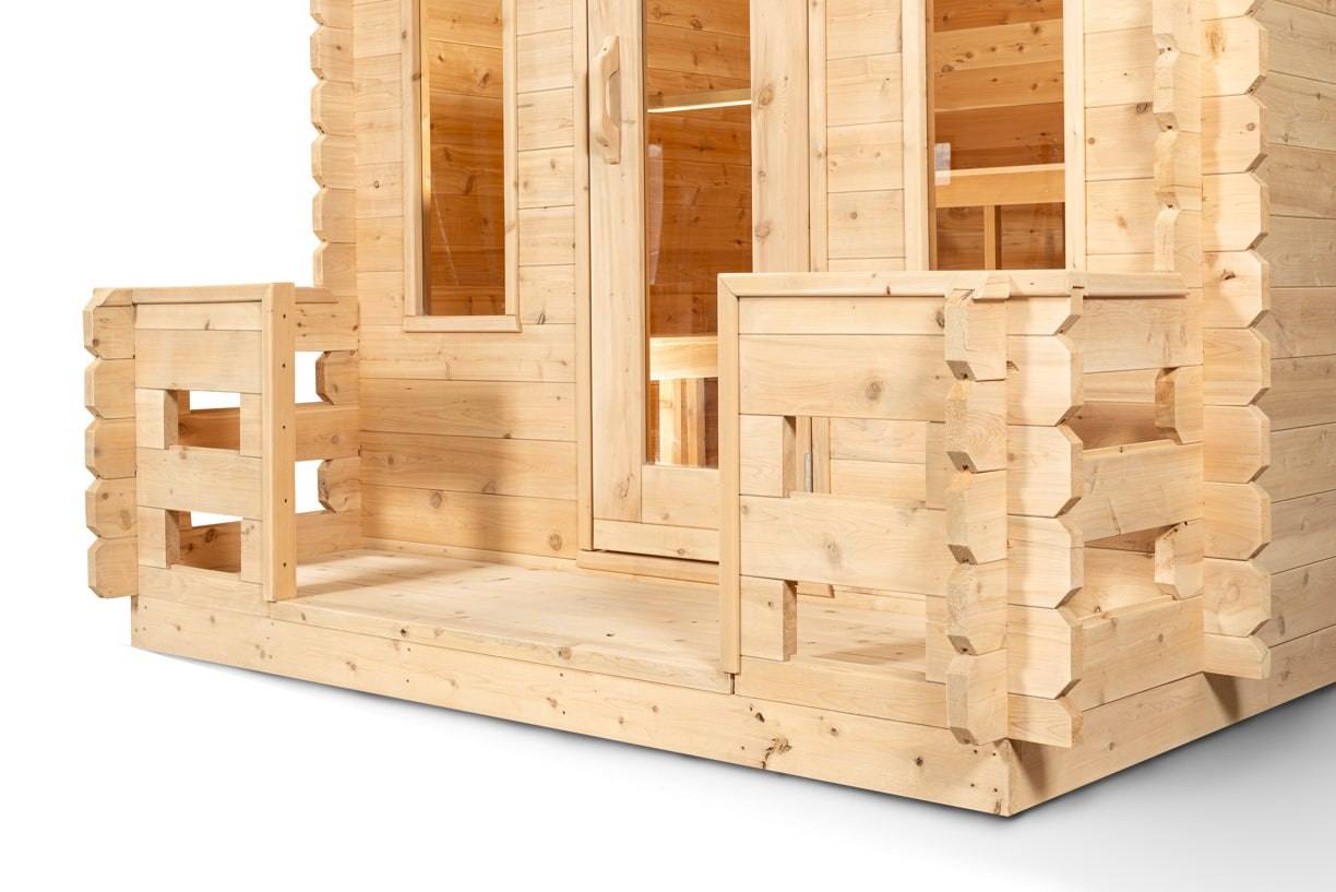 6 person cabin sauna