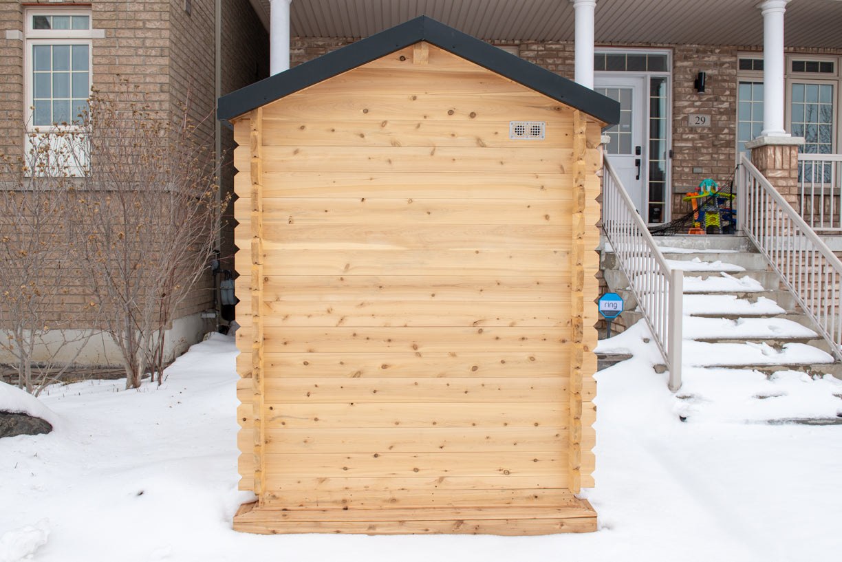 3 person cabin sauna
