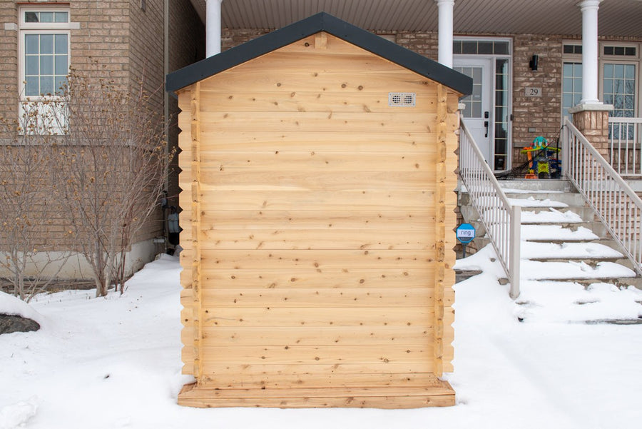 3 person cabin sauna