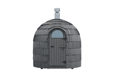 4 Person Outdoor Sauna - Iglucraft Single