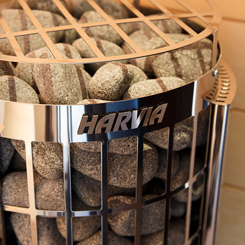 Harvia Cilindro PC60E 6kW Heater with Stones