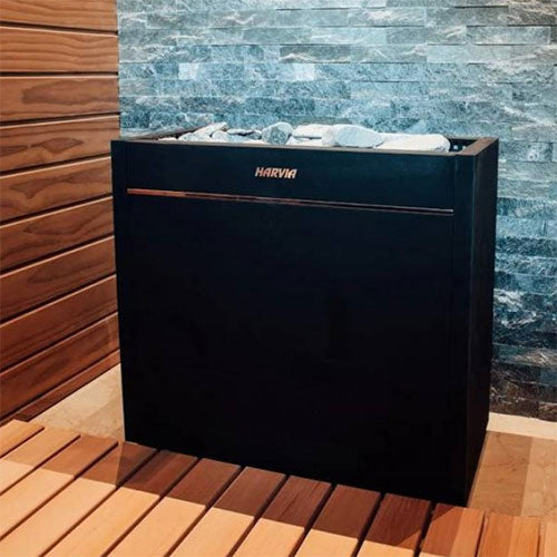 Harvia Virta Pro HL160E 16kW Heater with Xenio WiFi Controller and Stones