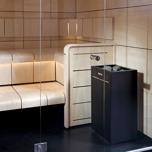 Harvia Virta Combi HL110SA 10.5kW Heater with Fenix WiFi Controller and Stones