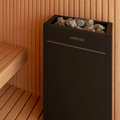 Harvia Virta Combi HL110SA 10.5kW Heater with Fenix WiFi Controller and Stones