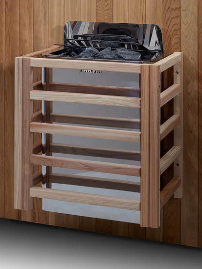 3 Person Hybrid Indoor Sauna (Full Spectrum and Harvia Traditional Stove) - Soria