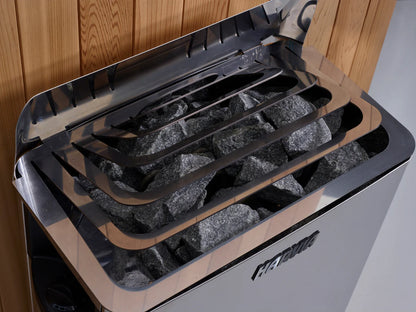 3 Person Hybrid Indoor Sauna (Full Spectrum and Harvia Traditional Stove) - Soria