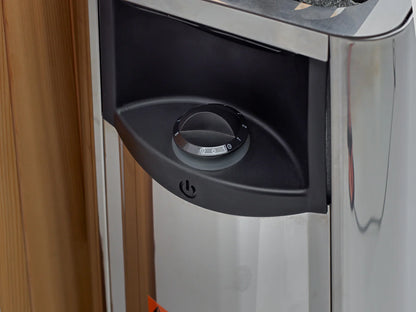 3 Person Hybrid Indoor Sauna (Full Spectrum and Harvia Traditional Stove) - Soria