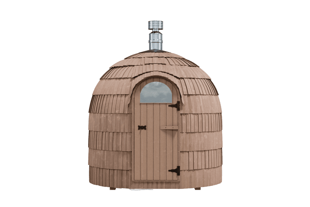 4 Person Outdoor Sauna - Iglucraft Single