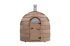 4 Person Outdoor Sauna - Iglucraft Single