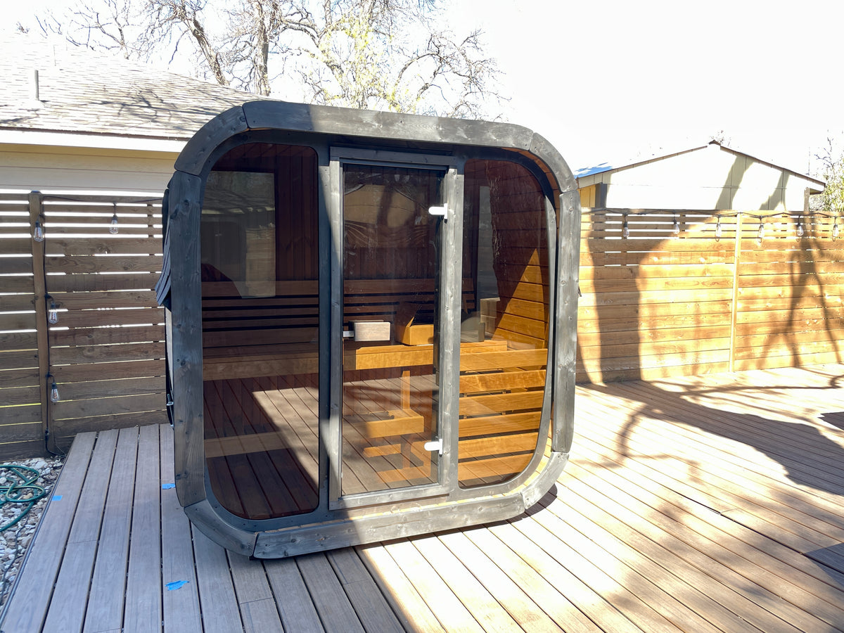 2 Person Outdoor Sauna - Model CL4G