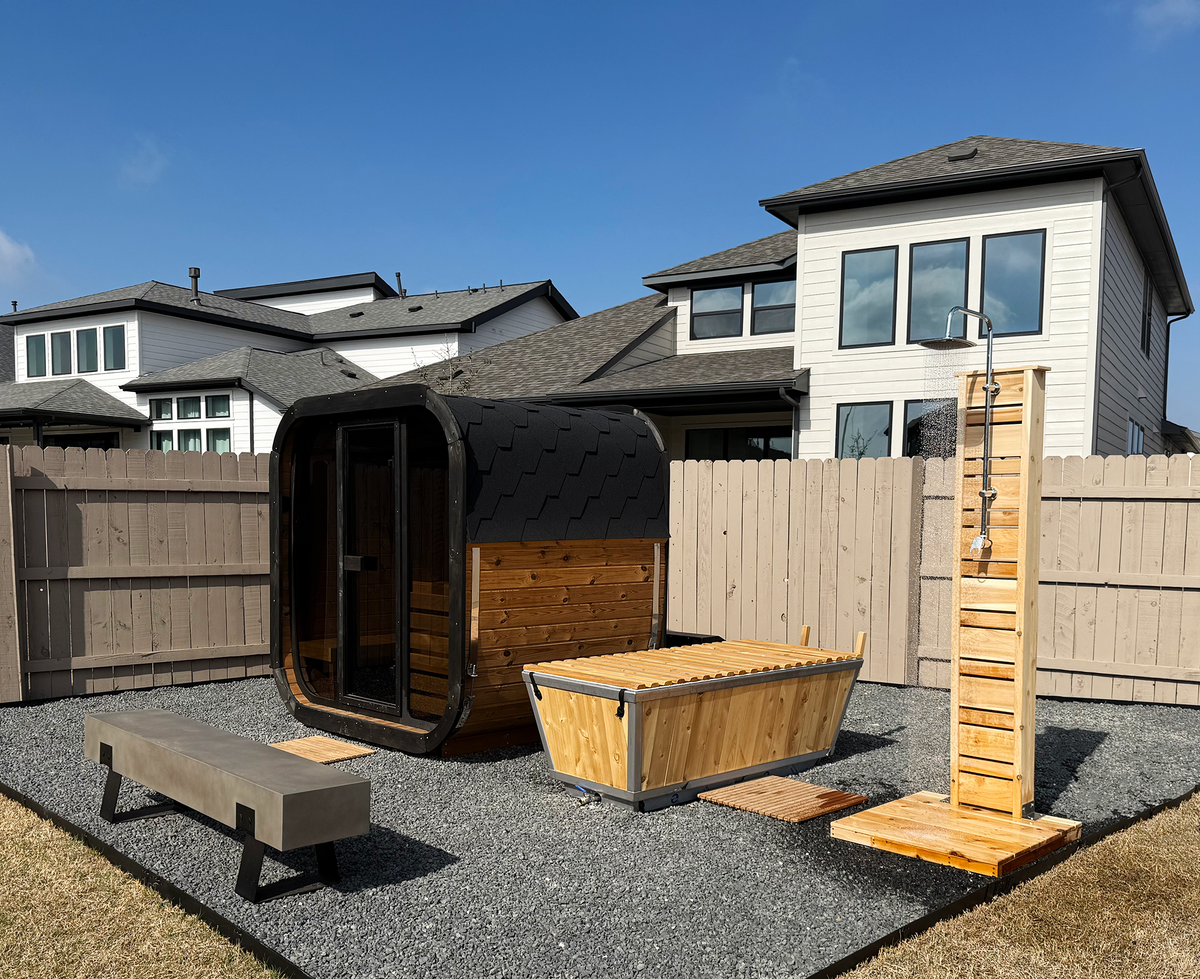 4 Person Outdoor Sauna - Model CL5G