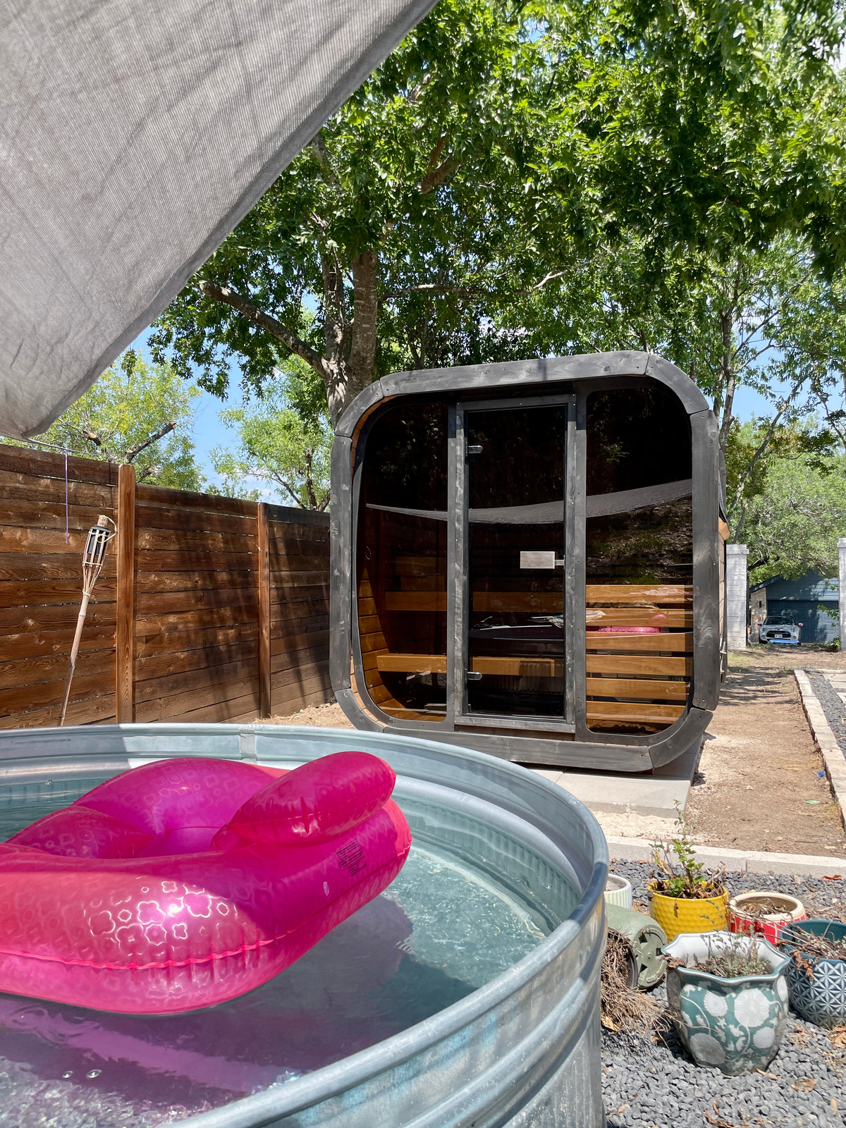 2 Person Outdoor Sauna - Model CL4G
