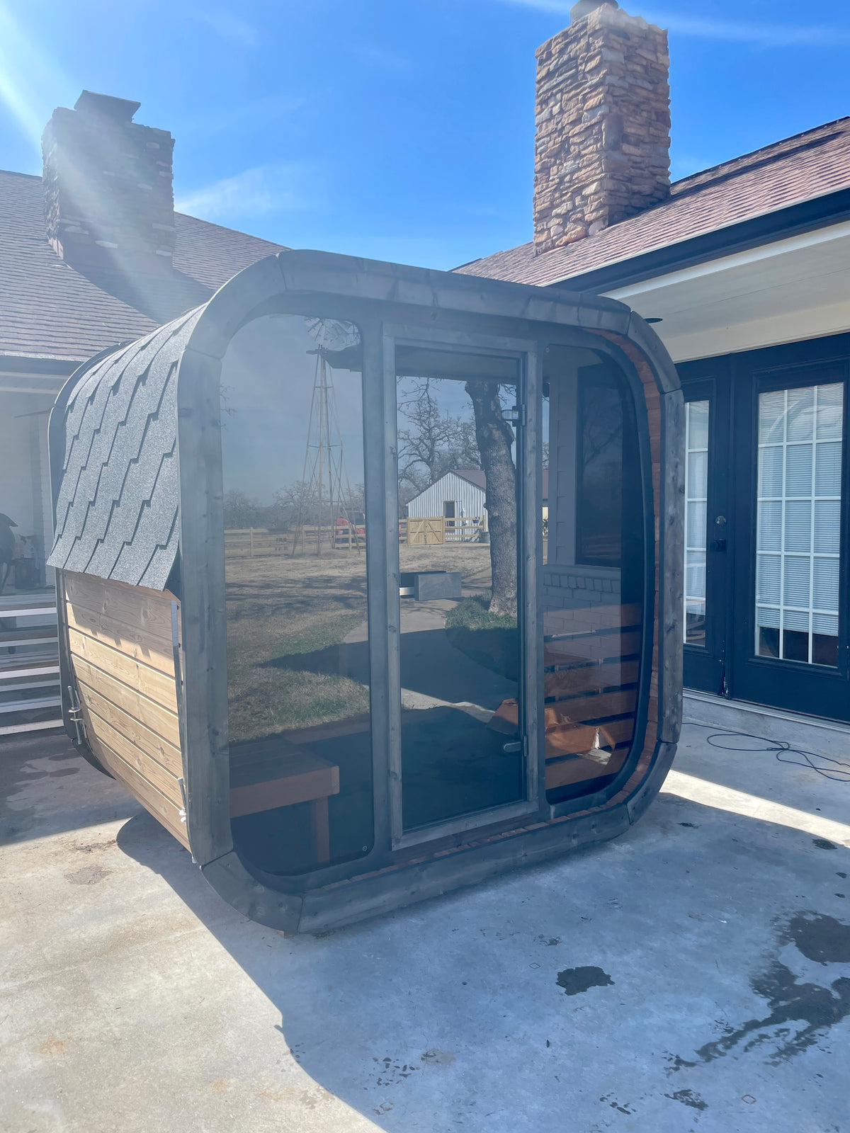 4 Person Outdoor Sauna - Model CL5G