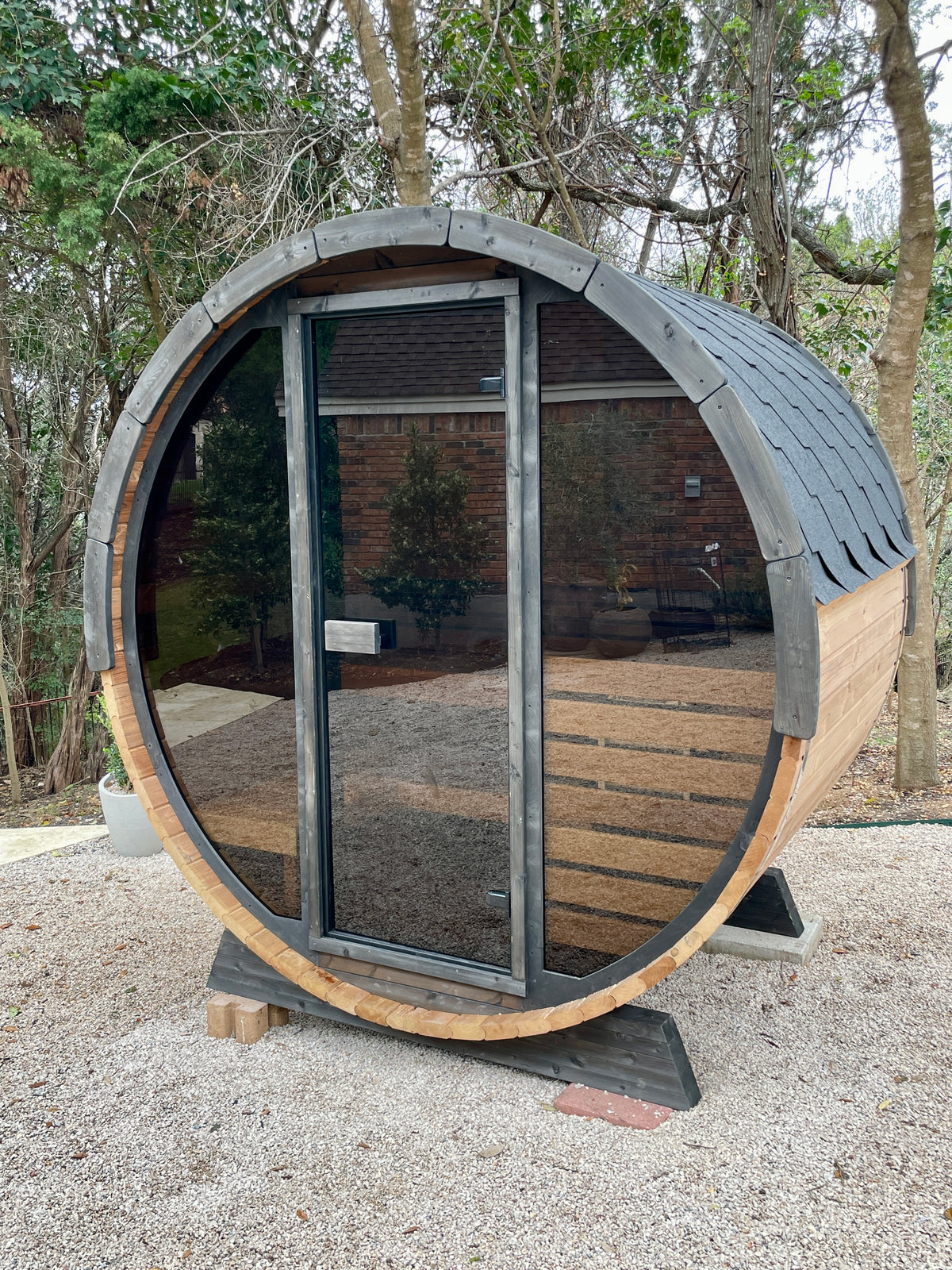 4 Person Barrel Sauna - EE6G