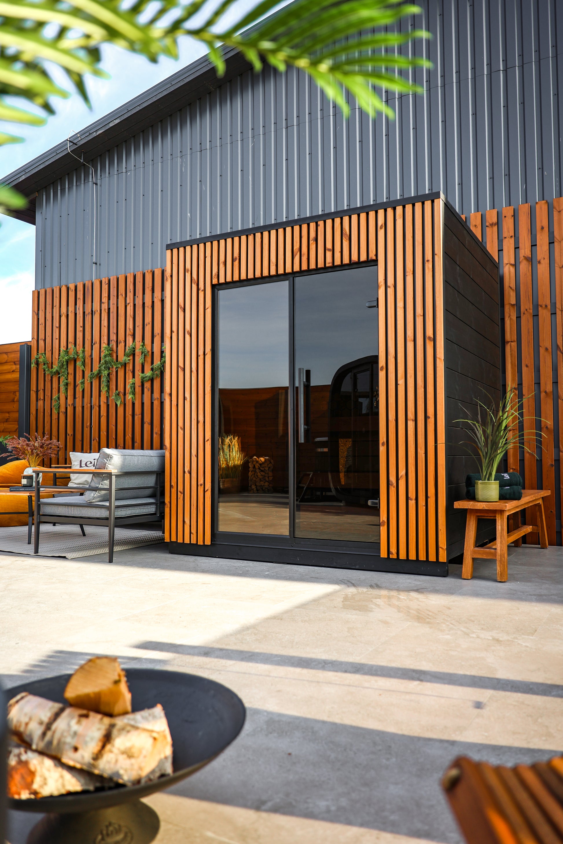 3 Person Outdoor Sauna - Leil® Viva 210