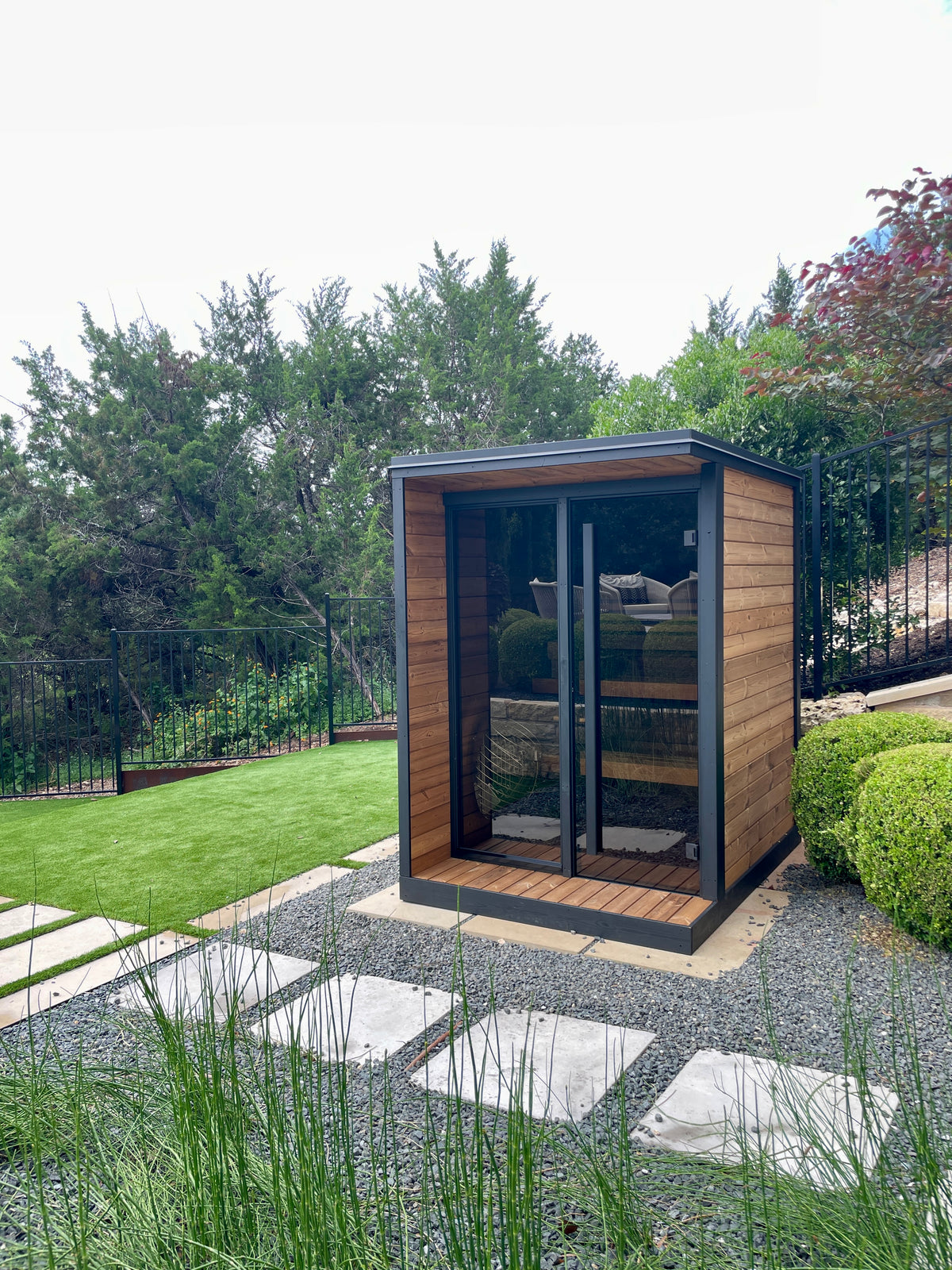 4 Person Outdoor Sauna - Model GL4