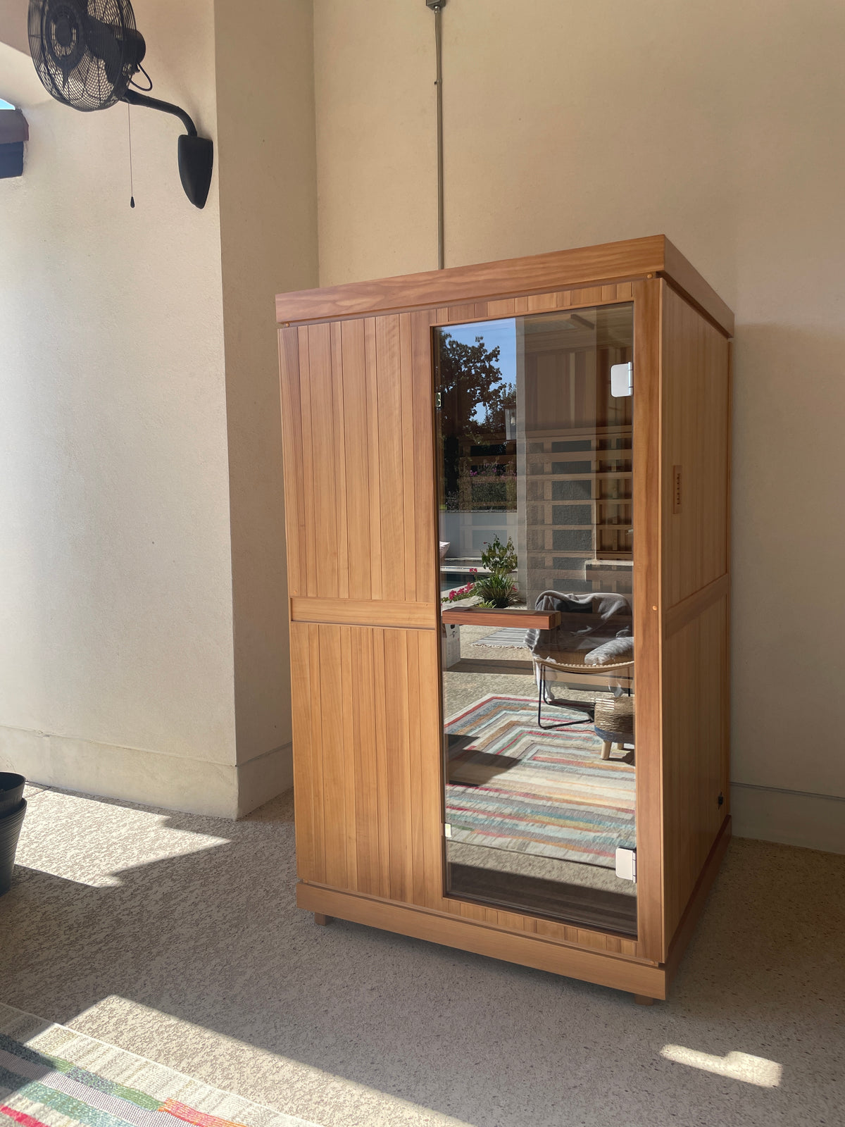 2 Person FD-4 Trinity Infrared & Steam Sauna Combo