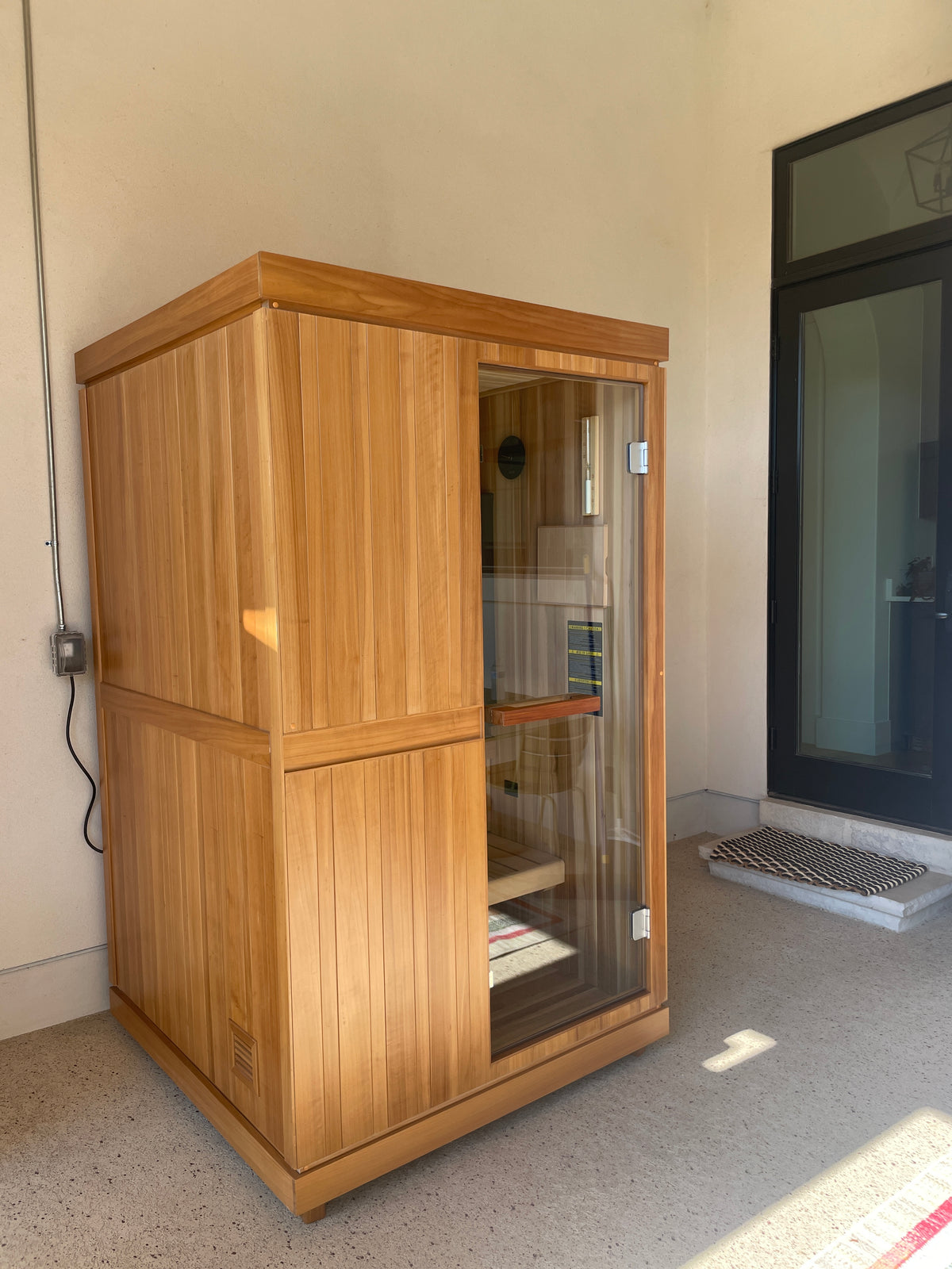 2 Person FD-4 Trinity Infrared & Steam Sauna Combo