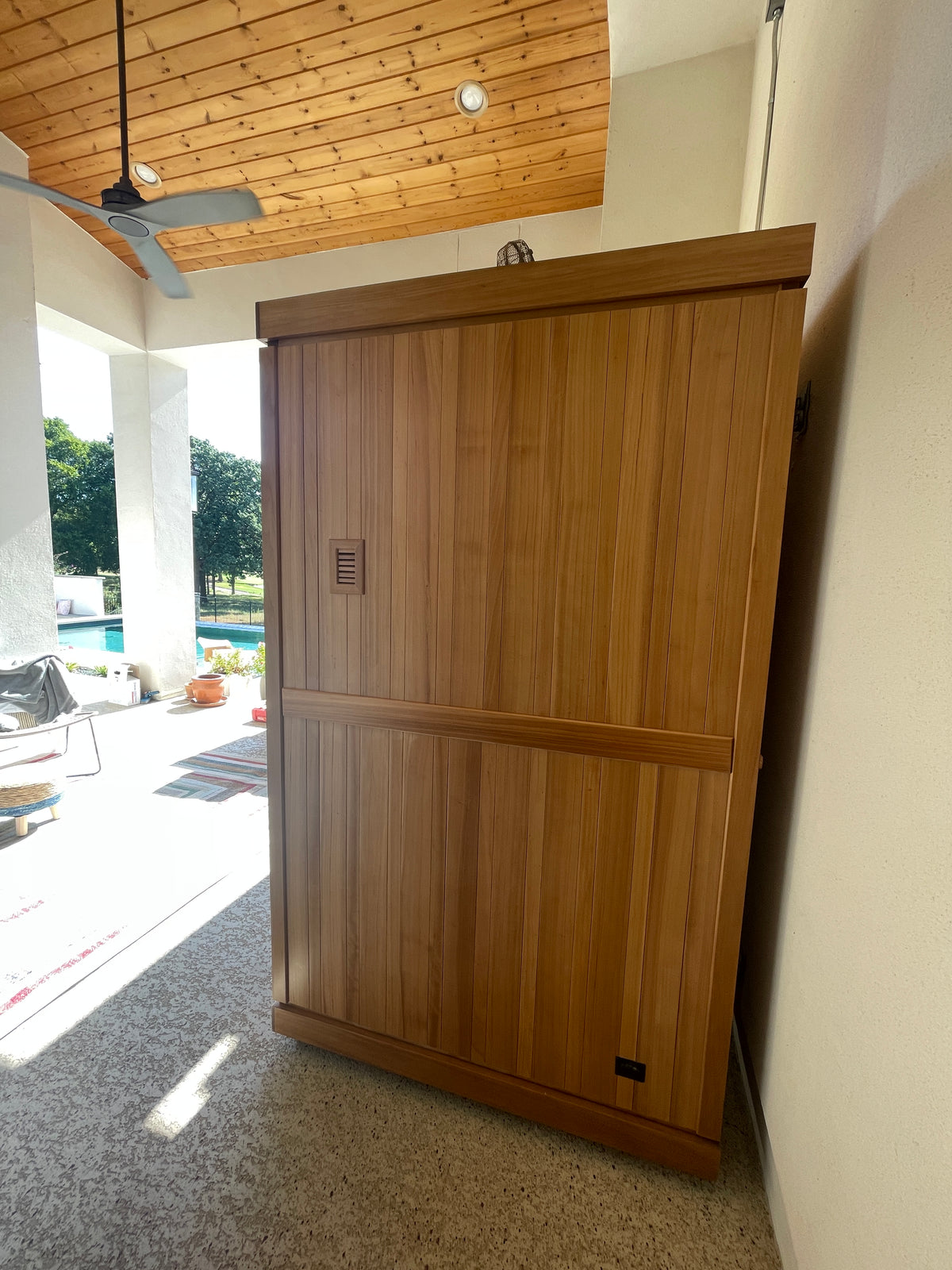 2 Person FD-4 Trinity Infrared & Steam Sauna Combo