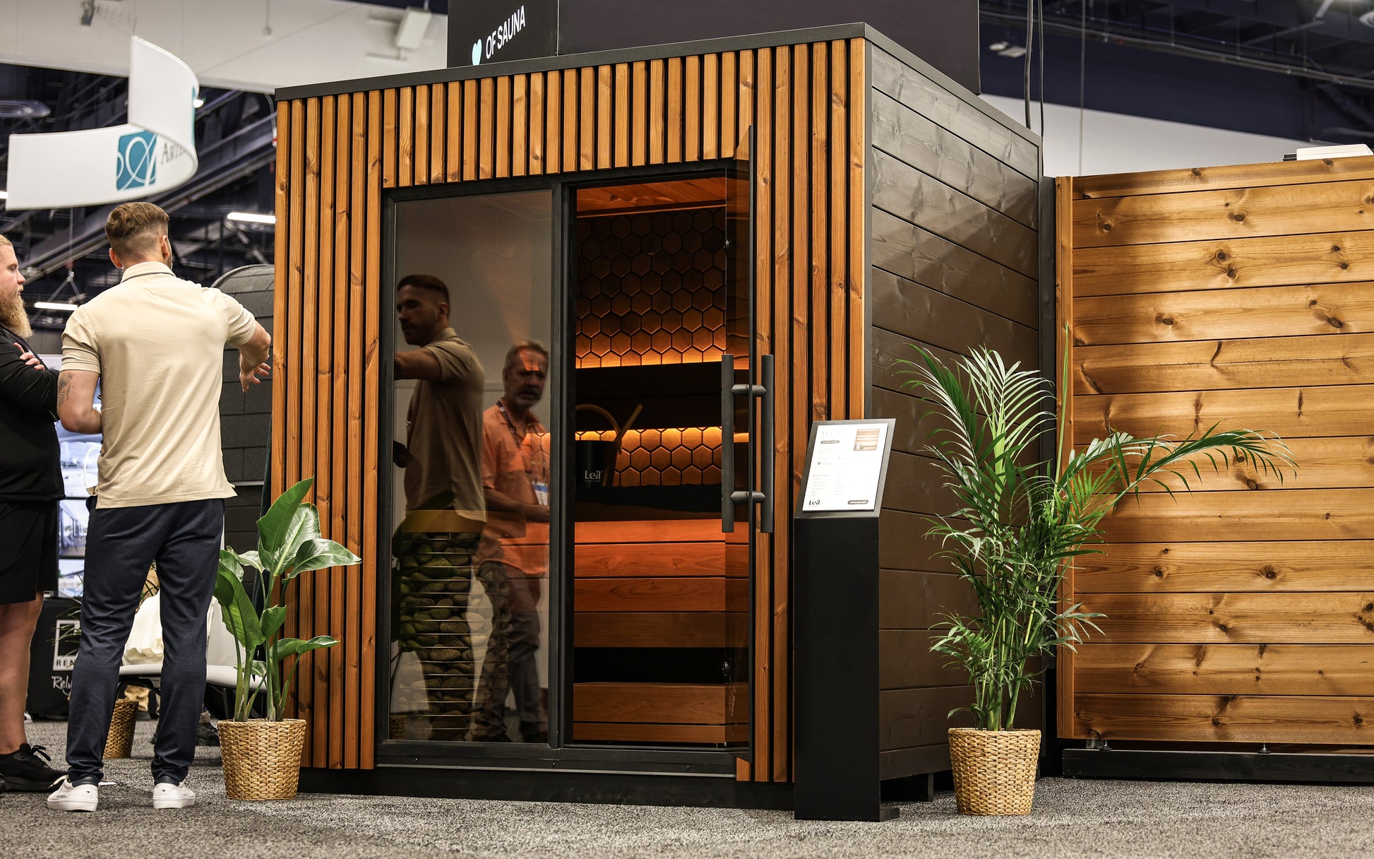 3 Person Outdoor Sauna - Leil® Viva 210
