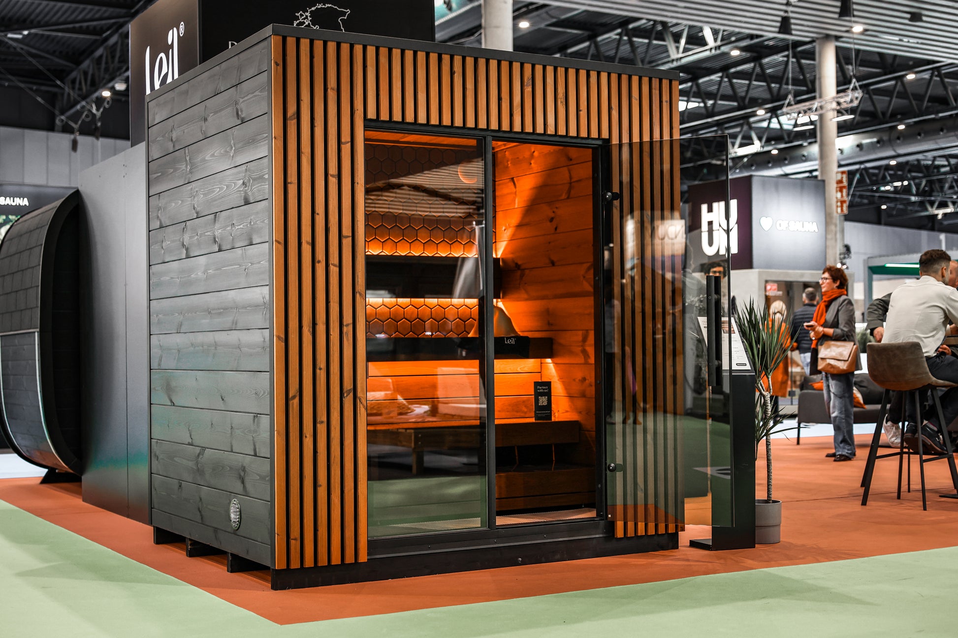 3 Person Outdoor Sauna - Leil® Viva 210