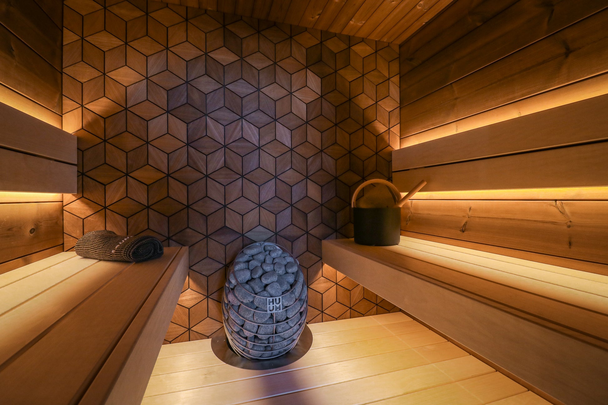 4 Person Indoor Sauna - Leil® Como 4-180