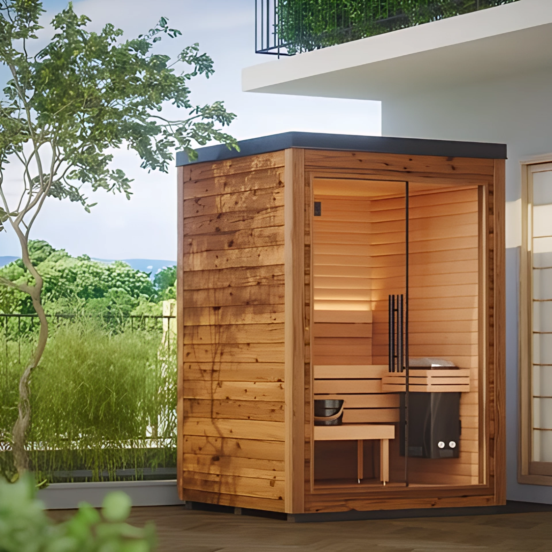 2 Person Outdoor Auroom Mira S Cabin Sauna