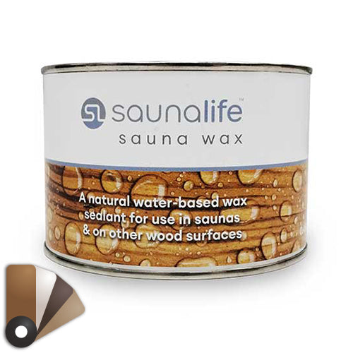 SaunaLife Sauna Wood Wax, 15.2oz