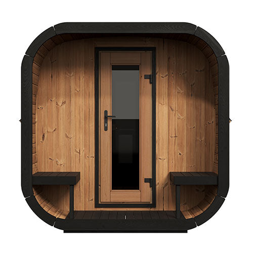 8 Person Outdoor Sauna - Model CL12GCP