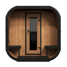 8 Person Outdoor Sauna - Model CL12GCP